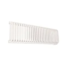 RST-203027-020 ROMMER RST 2030/27 радиатор стальной 2 трубчатый нижнее правое подключение RAL9016 (в комплекте 4 кронштейна)
