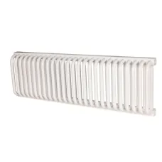 RST-203028-010 ROMMER RST 2030/28 радиатор стальной 2 трубчатый боковое подключение RAL9016 (в комплекте 4 кронштейна)