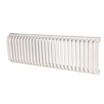 RST-203026-010 ROMMER RST 2030/26 радиатор стальной 2 трубчатый боковое подключение RAL9016 (в комплекте 4 кронштейна)
