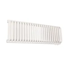 RST-203024-020 ROMMER RST 2030/24 радиатор стальной 2 трубчатый нижнее правое подключение RAL9016 (в комплекте 4 кронштейна)