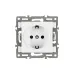 Механизм электрической розетки SCT-MEU1-PL-WH 250V, 16A