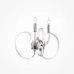 Настенный светильник (бра) Maytoni MOD051WL-02TR Прозрачный