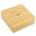 Коробка разветвительная KMP-030-032 (100х100х25) светлое дерево EKF PROxima
