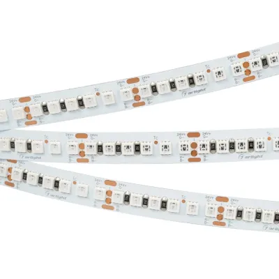 Лента светодиодная 17,3 Вт/м 24В IP20 RGB 168LED/м RT-G168-10mm SMD 3838 5 м