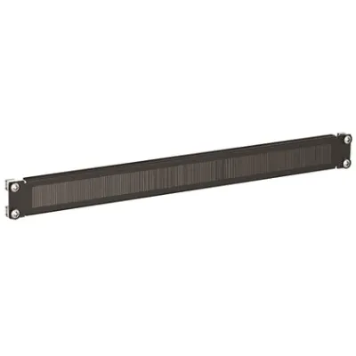 Кабельный ввод с щеточным буртиком 19&quot, 1U