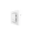Терморегулятор Ridan Classy для теплого пола c Wi-Fi, с комбинацией датчиков, белый, 16А