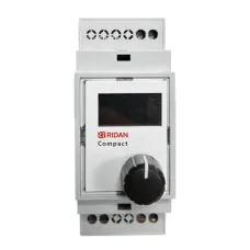 Терморегулятор Ridan Compact на шину DIN, с датчиком температуры на проводе, 16А