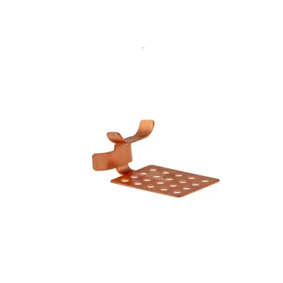 Зажим кровельный Roof clip RX-Cp для саморегулирующегося кабеля, медь (50 шт)