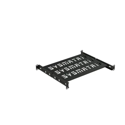 Полка SMART универсальная 19'' перфорированная. площадка 300 мм (регулировка направляющих от 298 мм до 395 мм) для напольных и настенных шкафов. цвет
