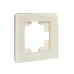 Афина рамка стеклянная одноместная, слоновая кость (ivory) (еврослот)