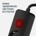Удлинитель сетевой ''ФОТОН'' 16-35ЕS, 3м, 5 розеток, 16А, с выкл., с заземл., Черный