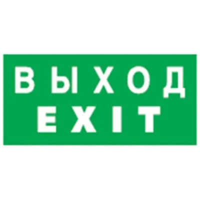 Наклейка Navigator 14 386 NL-310х90NEF07-EXIT (Китай) v2