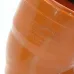 Отвод 110 30 град., двухраструбный, для наружной канализации