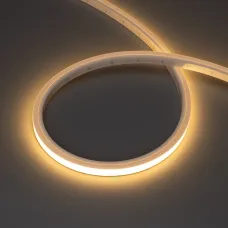 Лента светодиодная герметичная NOVA-TOP-PU-A120-16x15mm 24V Warm2700 (10 W/m, IP68, 5m, wire x2) (ARL, Полиуретан)