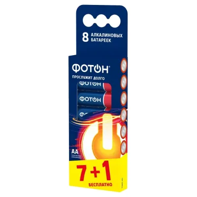 Элемент питания ФОТОН LR6 BP8 (7+1)