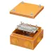 Коробка стальная FS с кабельными вводами и клеммниками IP55 150х150х80мм 6р  450V 6A  4мм.кв.