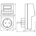 Розетка с таймером (недельная) 3500W/16A 230V, 61925(TM22)