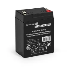 Аккумуляторная батарея ExeGate DT 6045-F1 (6V 4.5Ah, клеммы F1)