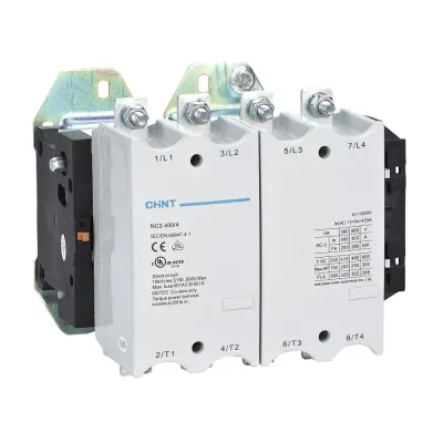 Контактор NC2-400/4 400А 230В/AC3 50Гц (R)
