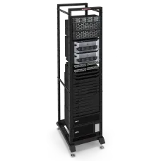 Стойка открытая серверная 42U 533x600x1928mm (ШхГхВ). двухрамная. цвет черный (RAL 9004)