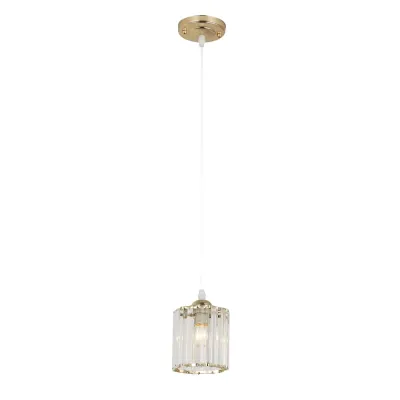 Светильник подвесной (подвес) Rivoli Angelina 9077-201 1 * Е27 40 Вт модерн потолочный