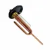 КОМПЛЕКТ: ТЭН RCA 1500Вт, D48мм, М5, 220В + овальный фланец с прокладкой + анод М5