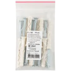 Дюбель-гвоздь LYT UK KP 8х60 с потайной манжетой нейлон (10шт)