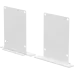 End cap set LINER 60/R WH