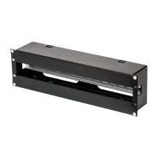 Панель NIKOMAX 19'' с DIN-рейкой, 3U, Ш481хВ133хГ97мм, черная