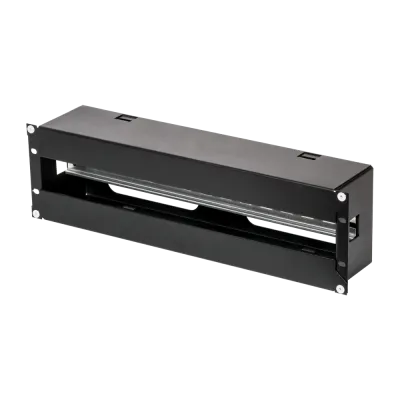 Панель NIKOMAX 19'' с DIN-рейкой, 3U, Ш481хВ133хГ97мм, черная