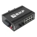 Коммутатор промышленный управляемый уровня L2 TSX-ML2-2GX/SFP-8GT, 2 порта 1000Base-X SFP, 8 портов 10/100/1000Base-T(X) RJ45, монтаж на динрейку TSX EKF