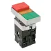 Кнопка LAY5-BW8465 I-O прямоугольная 230В NO+NC EKF