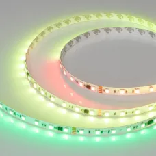 Лента светодиодная 15 Вт/м 24В IP20 RGB 60LED/м SPI-B60-10mm SMD 5060 5 м