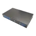 Коммутатор неуправляемый 16x100Мбит/с (RJ45 с PoE), 2x1Гбит/с (RJ45) + 1x1Гбит/с (SFP) 250Вт