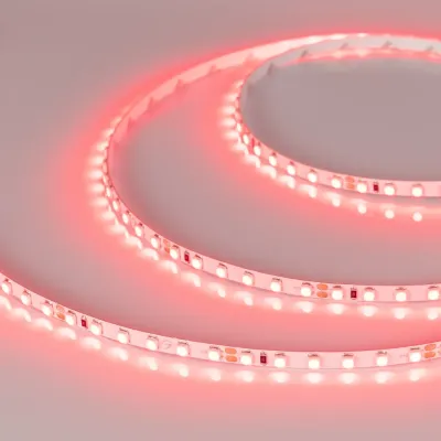 Лента светодиодная 9.6 Вт/м 24В Красный IP20 120LED/м RT-A120-5mm SMD 2835 5 м