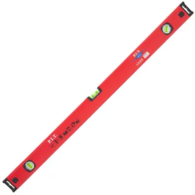 Уровень пузырьковый магнитный P.I.T. ADVANCE HSPL02-0800 (800мм, 3 капсулы, коробчатый,1мм/м)