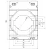 Трансформатор тока CT80 2000A, класс 0.5, 20ВА