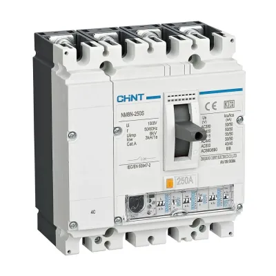 Выключатель автоматический NM8N-250S EN 4P 160А 50кА с электронным расцепителем (R)