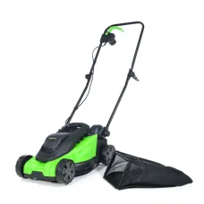 Газонокосилка электрическая Greenworks GD1200LM32,  1200 Вт, 32 см (2517807)