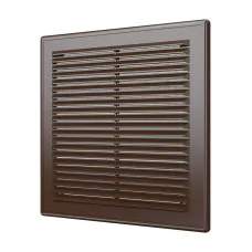 Решетка вентиляционная Р сетка разъемная 250х250 пластик Brown ERA
