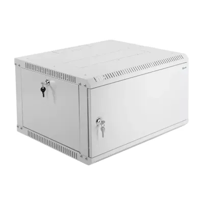 Шкаф телекоммуникационный настенный разборный 6U (600x650) дверь металл