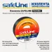 Изолента SAFELINE THERMO 19мм х 20м х 0,18 мм     черный, термостойкая