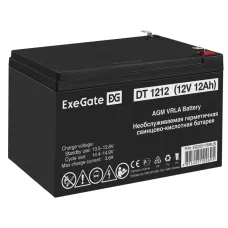 Аккумуляторная батарея ExeGate DT 1212-F2 (12V 12Ah, клеммы F2)