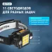 Фонарь налобный аккумуляторный светодиодный ''ФОТОН'' SA-950 (5W + 1W)