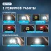 Фонарь налобный аккумуляторный светодиодный ''ФОТОН'' SA-1500S (5W + 3W)