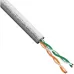 Витая пара U/UTP 2 пары кат 5e CCA 0.5мм (24AWG) 305м серый PVC