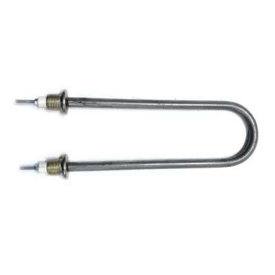 ТЭН 3150Вт, нерж, М21, L245мм, межосевое расстояние 80мм, ф2, 220V