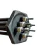БЛОК-ТЭН RDT, 12000Вт(4000x3), черн, G2 1/2, L420мм, 220/380В