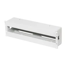 Панель 19'' с DIN-рейкой 3U Ш481хВ133хГ97мм серая