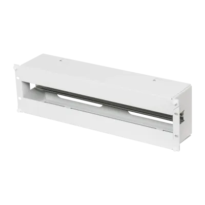 Панель 19'' с DIN-рейкой 3U Ш481хВ133хГ97мм серая
